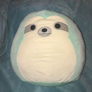 teal sloth squishmallow